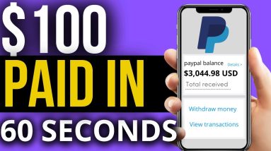 3 best paypal earning apps ($100 PAID IN 60 SECONDS) earn PayPal Money
