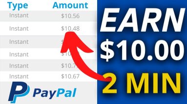 Earn $10 every 2 minutes - make Money Online (earn PayPal Money)