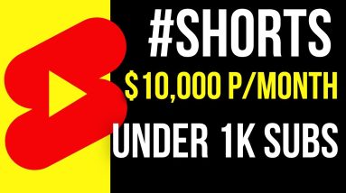 Earn $10,000+/Month With YouTube Shorts Monetization (make money online)