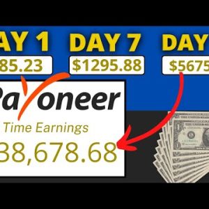 Earn $185.23 Payoneer Money online Daily  | make money online