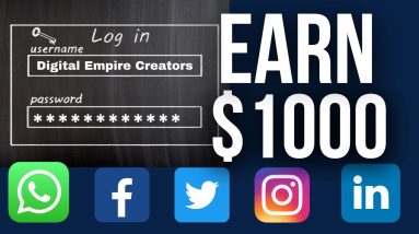 Get paid $1000 for free - Make Money Online (earn PayPal Money free)