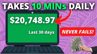 Earn $20,000 A Month With Affiliate Marketing DOING NOTHING Using FREE Traffic (Takes 10 Mins)