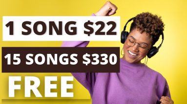 Earn money online listening to songs | 15 SONGS $330 (make money online on paypal)