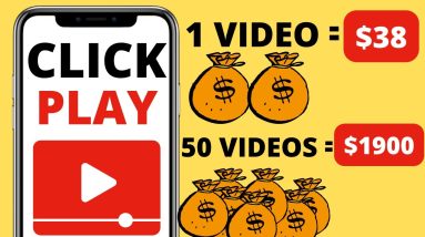 Play 1 Video = Earn $38.00 (50 Videos = $1,900) - make money online on paypal