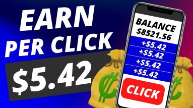 Earn $5.42 For Every Click *NEW METHOD* make money online on paypal. (paypal free money)