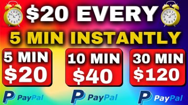 Earn $20 every 5 minutes (PayPal and Payoneer money)  make money Online 2022