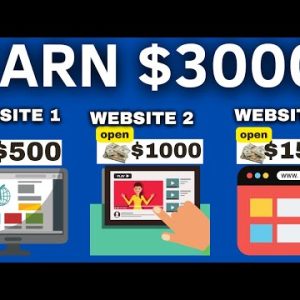 Get Paid $3,000 Clicking Websites -  Make Money Online (earn PayPal Money free)